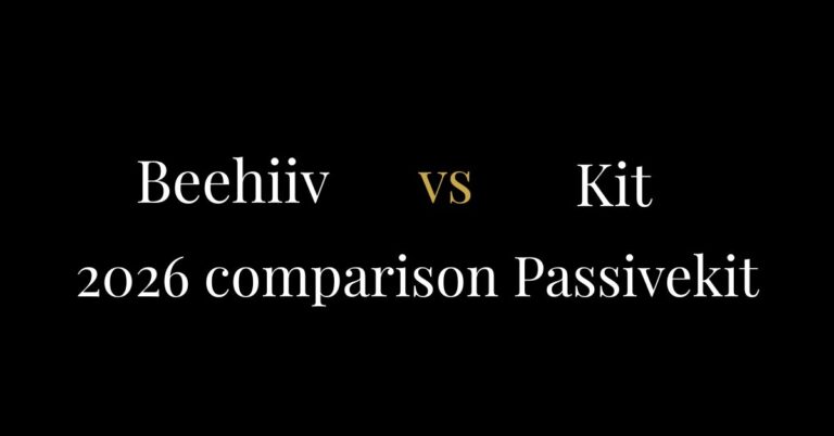 Beehiiv vs Kit 2026