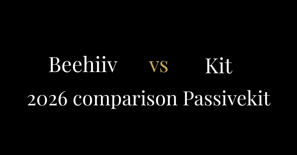 Beehiiv vs Kit 2026