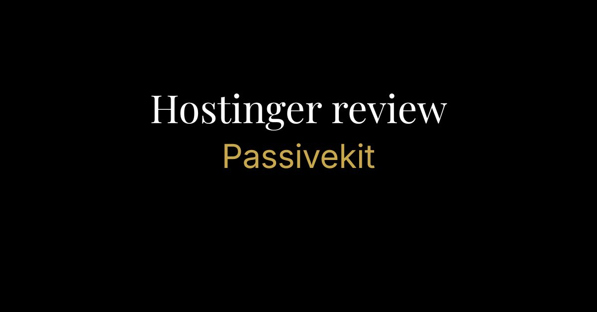 Hostinger Review 2026