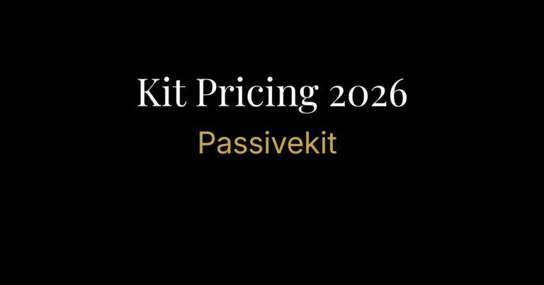 kit pricing 2026 plans newsletter creator pro