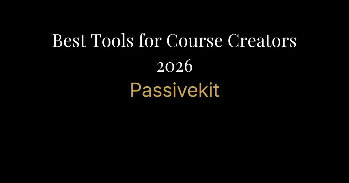 best tools for course creators