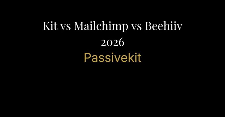 kit vs mailchimp vs beehiiv