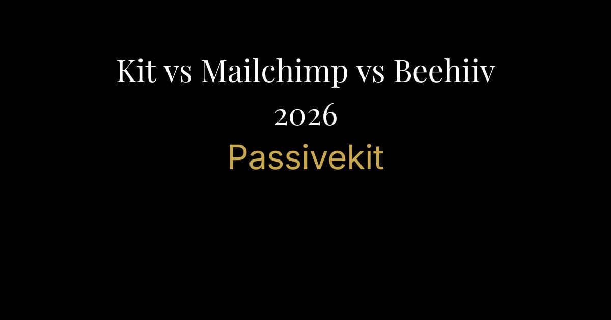 kit vs mailchimp vs beehiiv