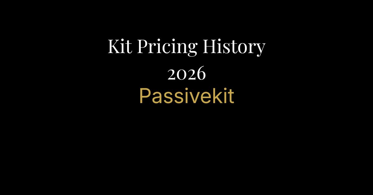 Kit Pricing History 2026