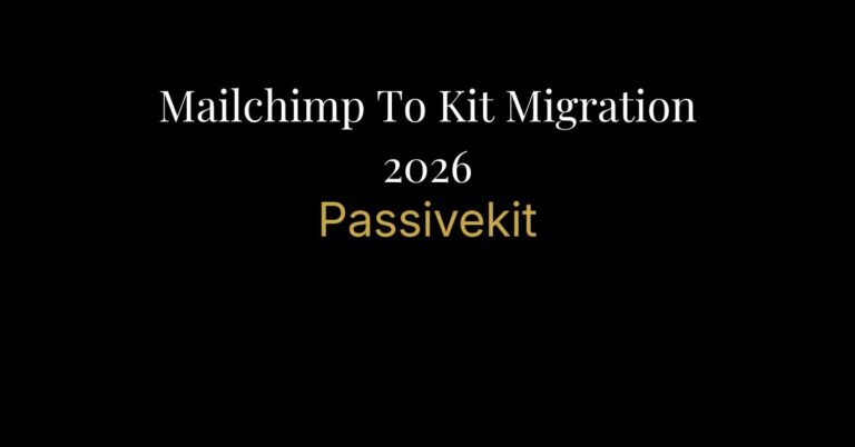 Maillchimp to Kit migration 2026